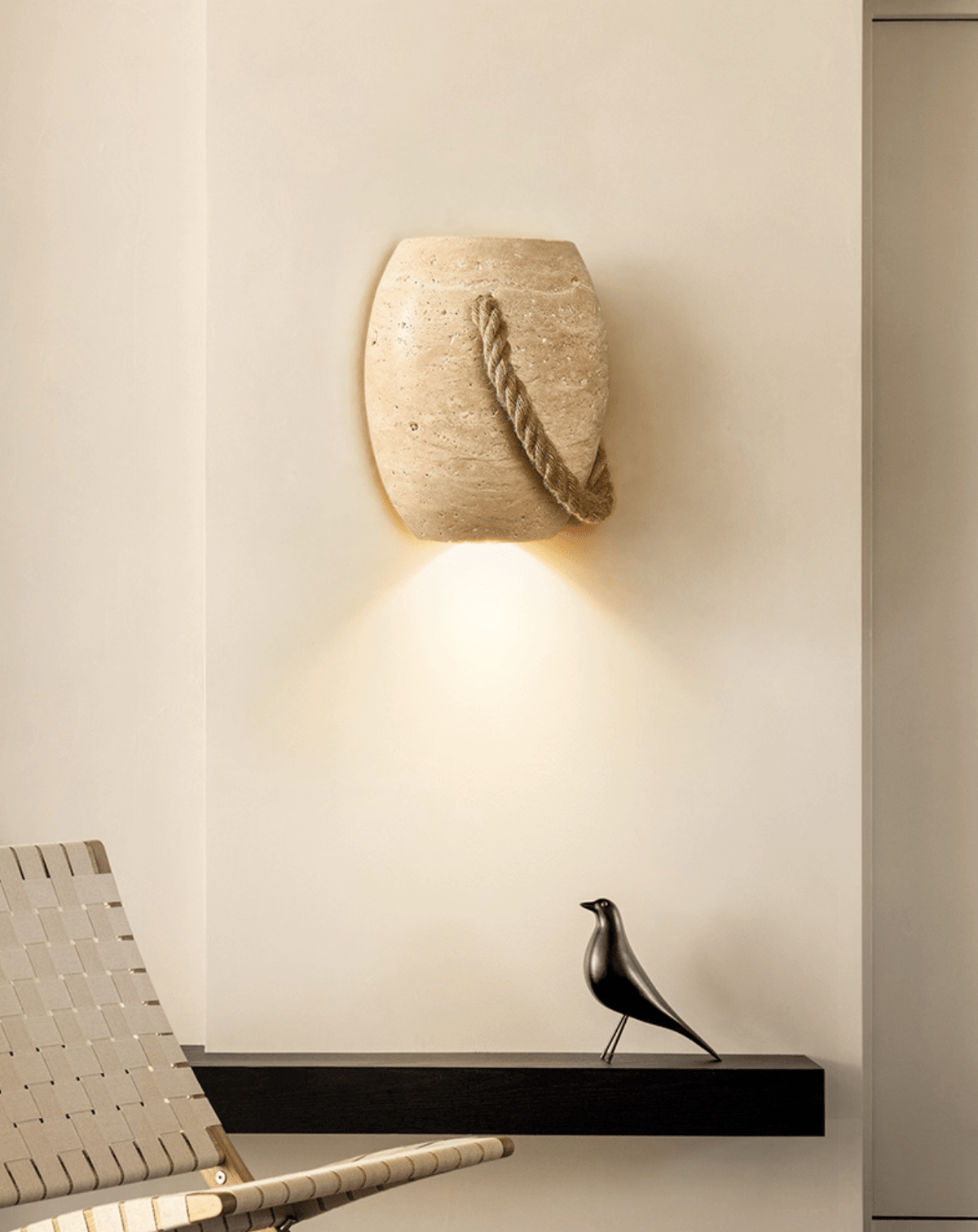 Wryn Rope wandlamp