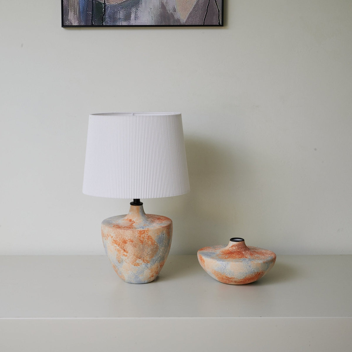Aubrey Moderne tafellamp van keramiek