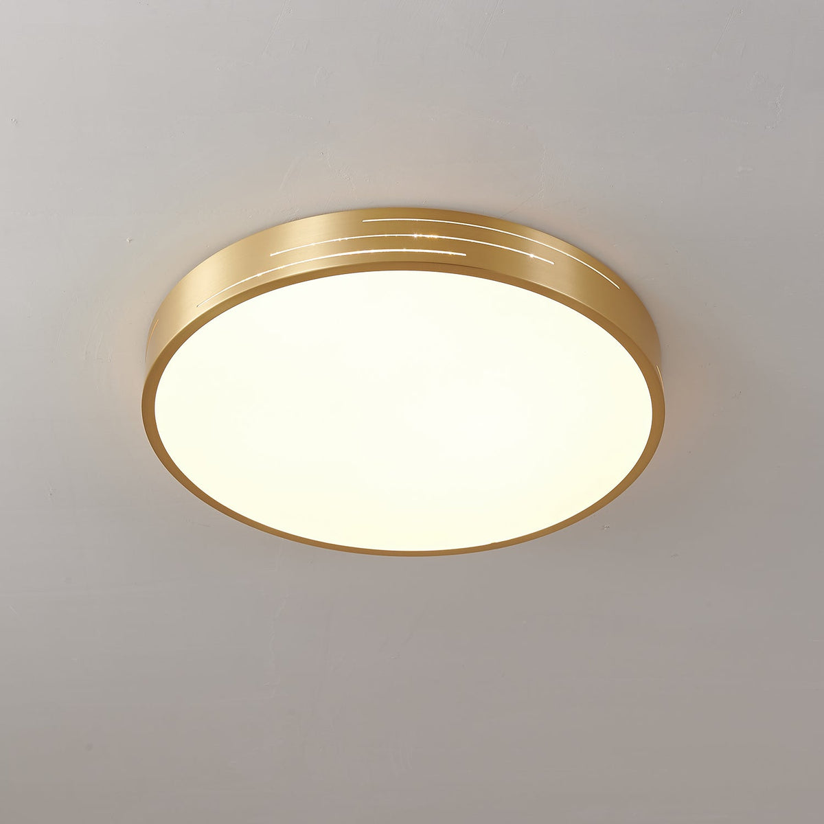 Oriuina plafondlamp messing acryl modern