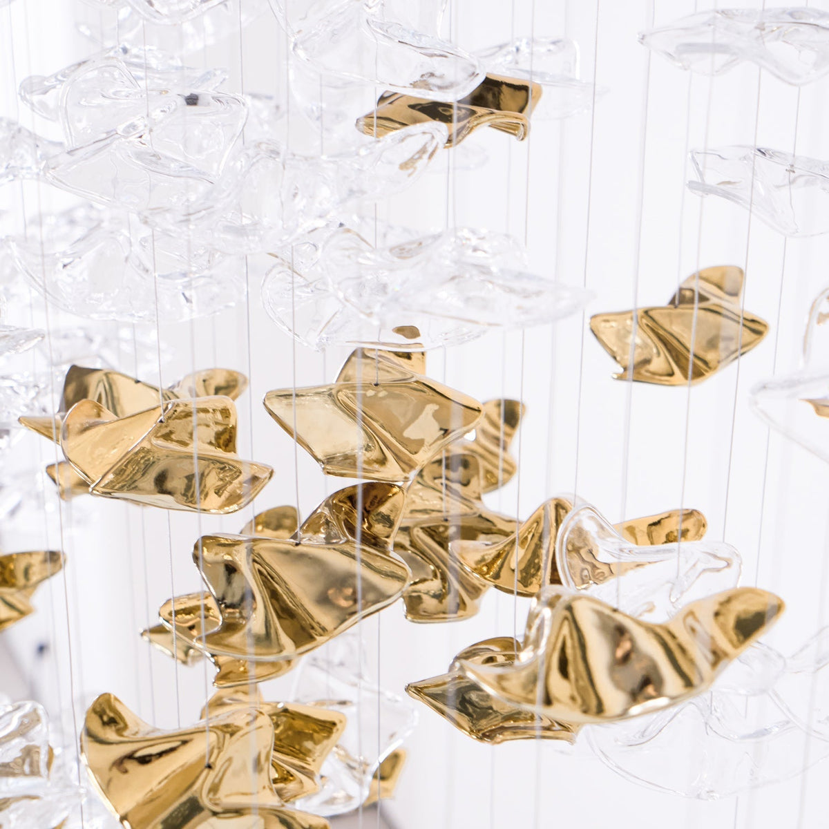 Velaise luxe Tidal Art glas hanglamp