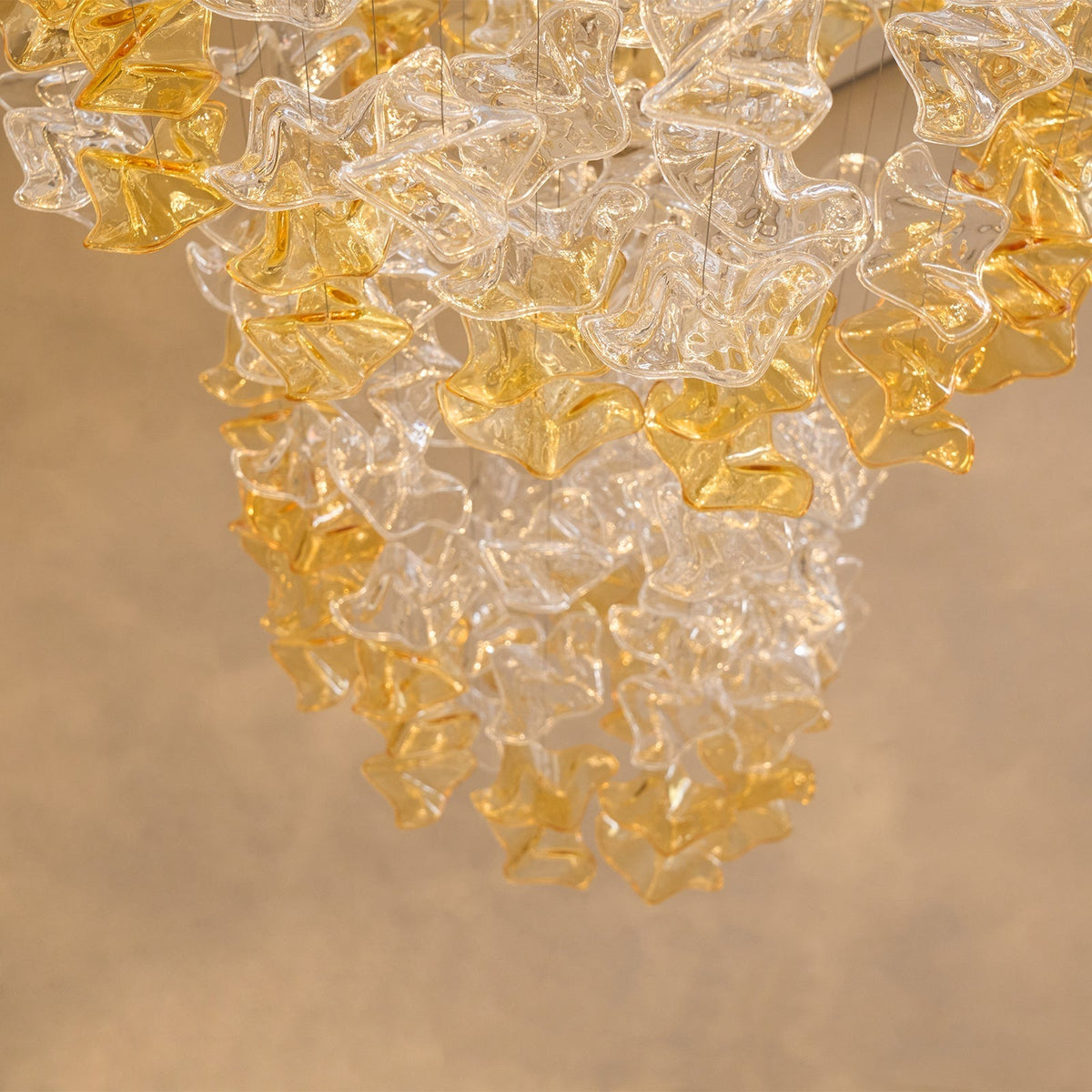 Velaise luxe Tidal Art glas hanglamp