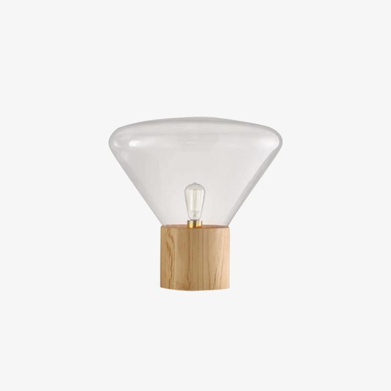 Sylirella Minimalistische houten tafellamp