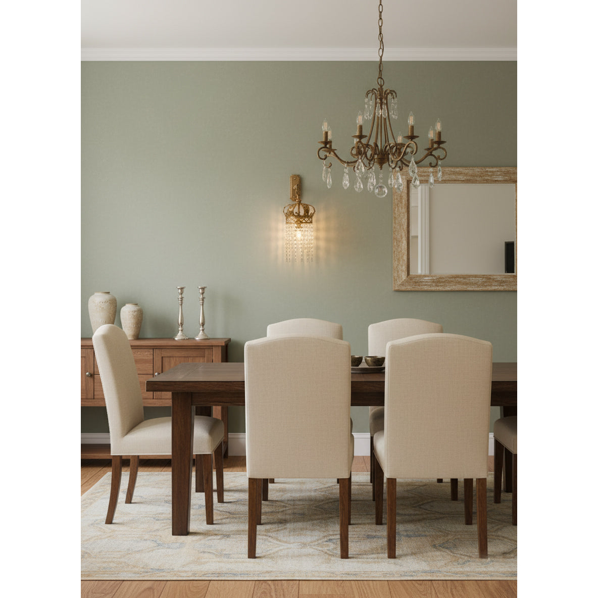 Timon messing kroonluchter wandlamp