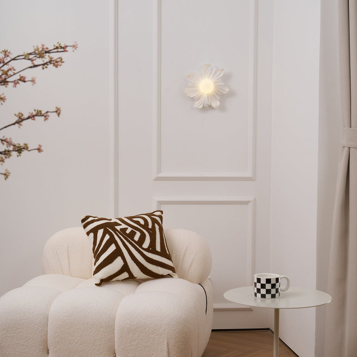 Tina Flower wandlamp