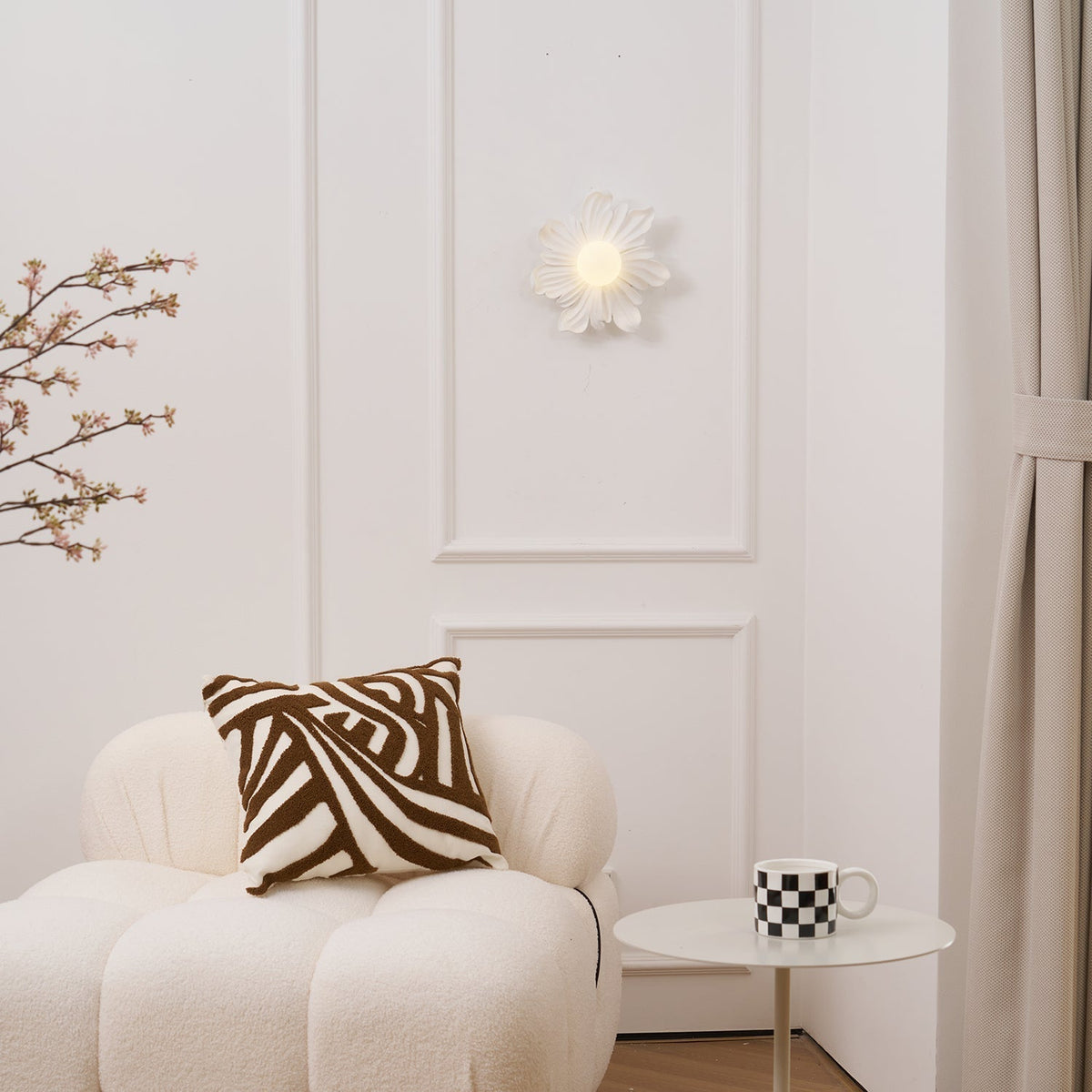 Tina Flower wandlamp