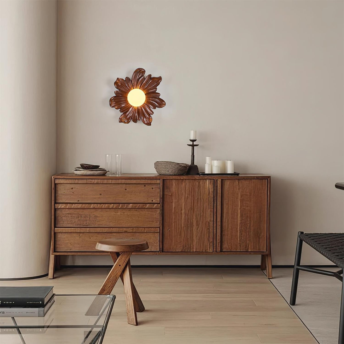 Tina Flower wandlamp