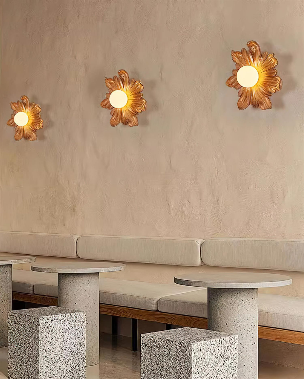 Tina Flower wandlamp