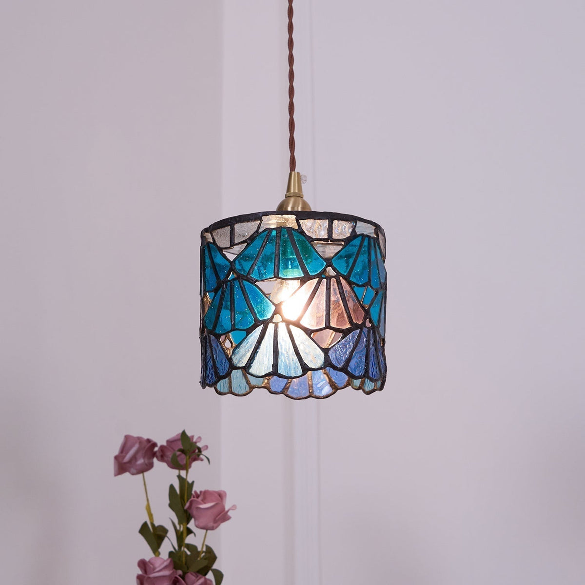 Lioraen Tiffany hanglamp met klassiek ontwerp