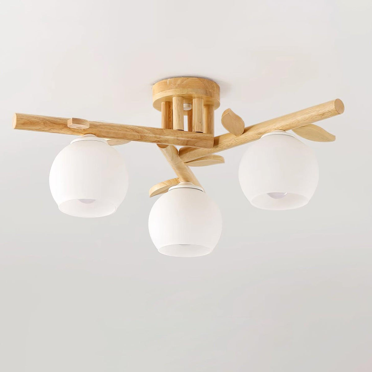 Willow hout minimalistisch plafondlamp