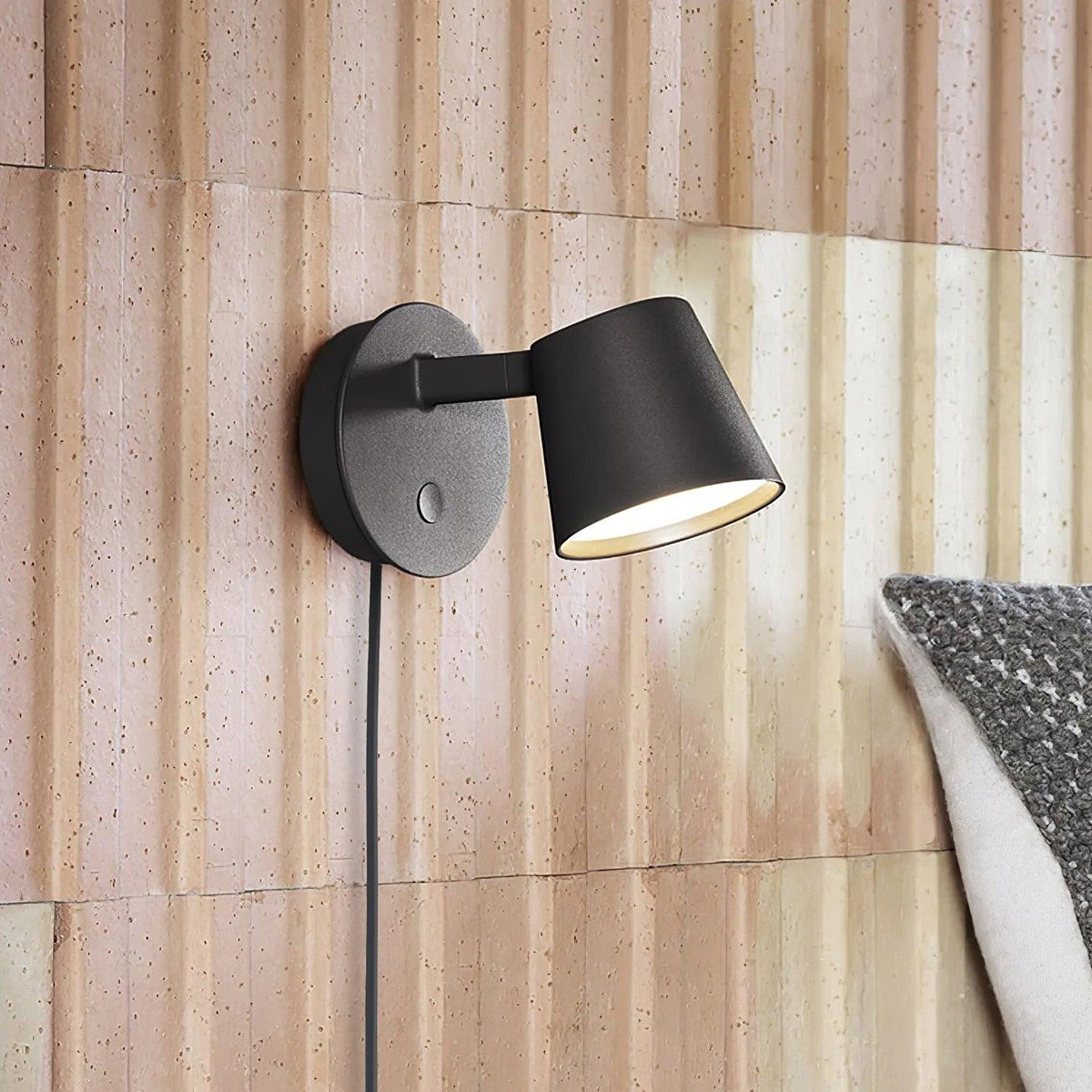Tirwen Moderne Minimalistische wandlamp met Stekker