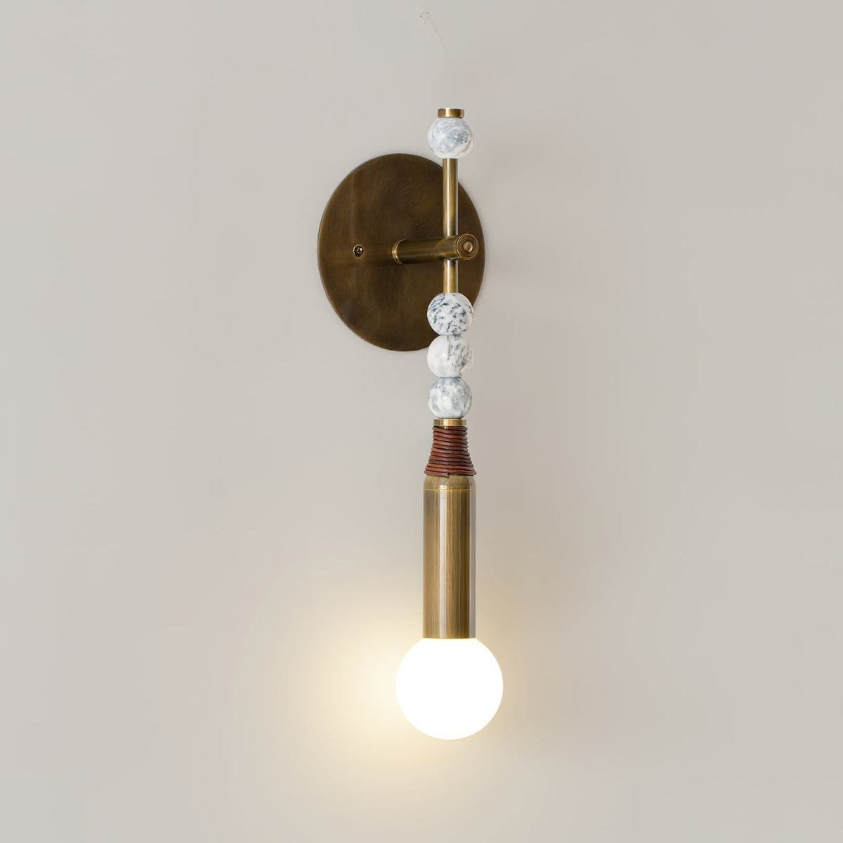 Mariselia Moderne minimalistische marmeren wandlamp
