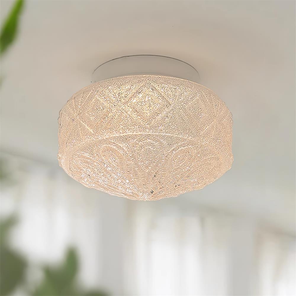 Evale vlakke plafondlamp