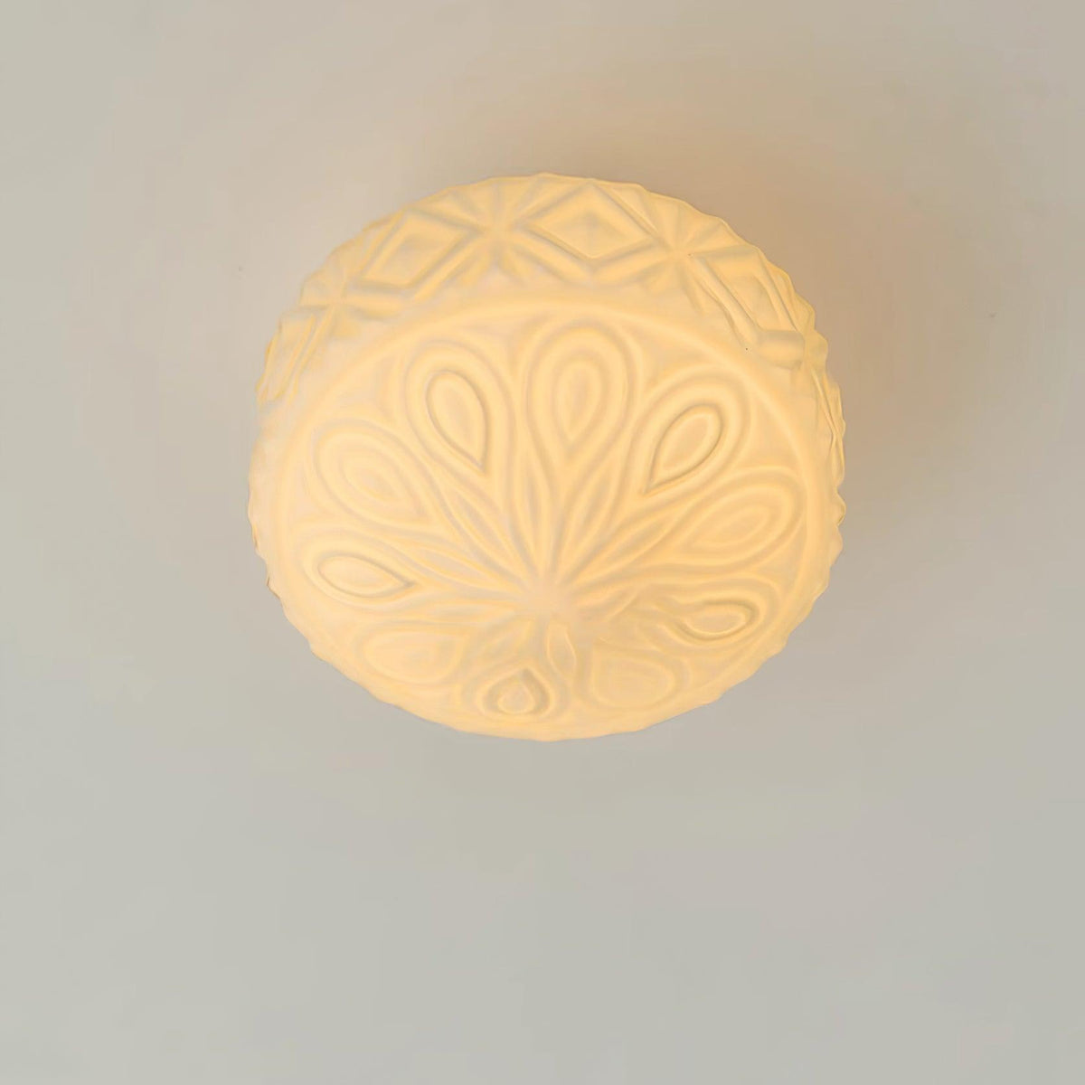 Evale vlakke plafondlamp