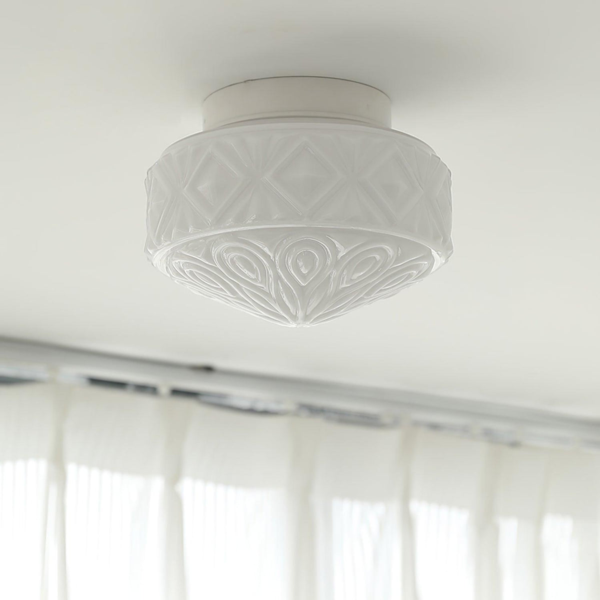 Evale vlakke plafondlamp