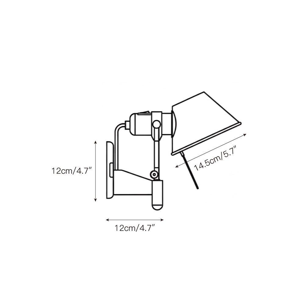 Elaoine Arm wandlamp