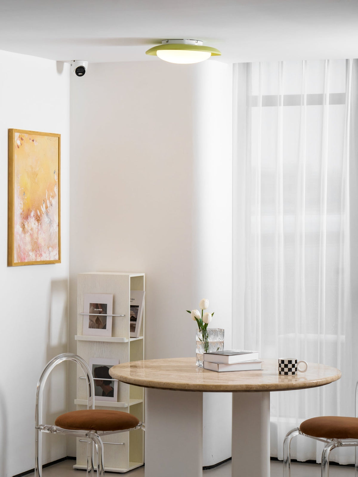 Poe hanglamp harsen ovaal zacht modern tijdloos
