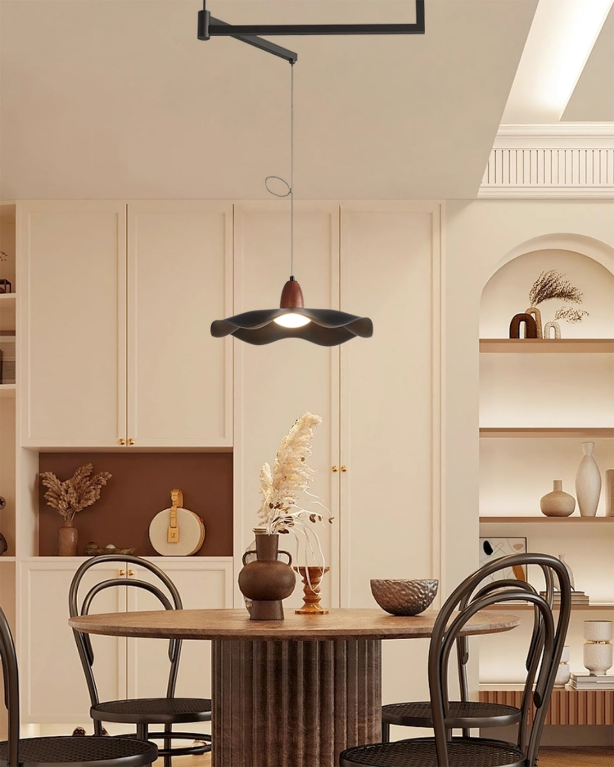 Rivireria hanglamp met schommelarm