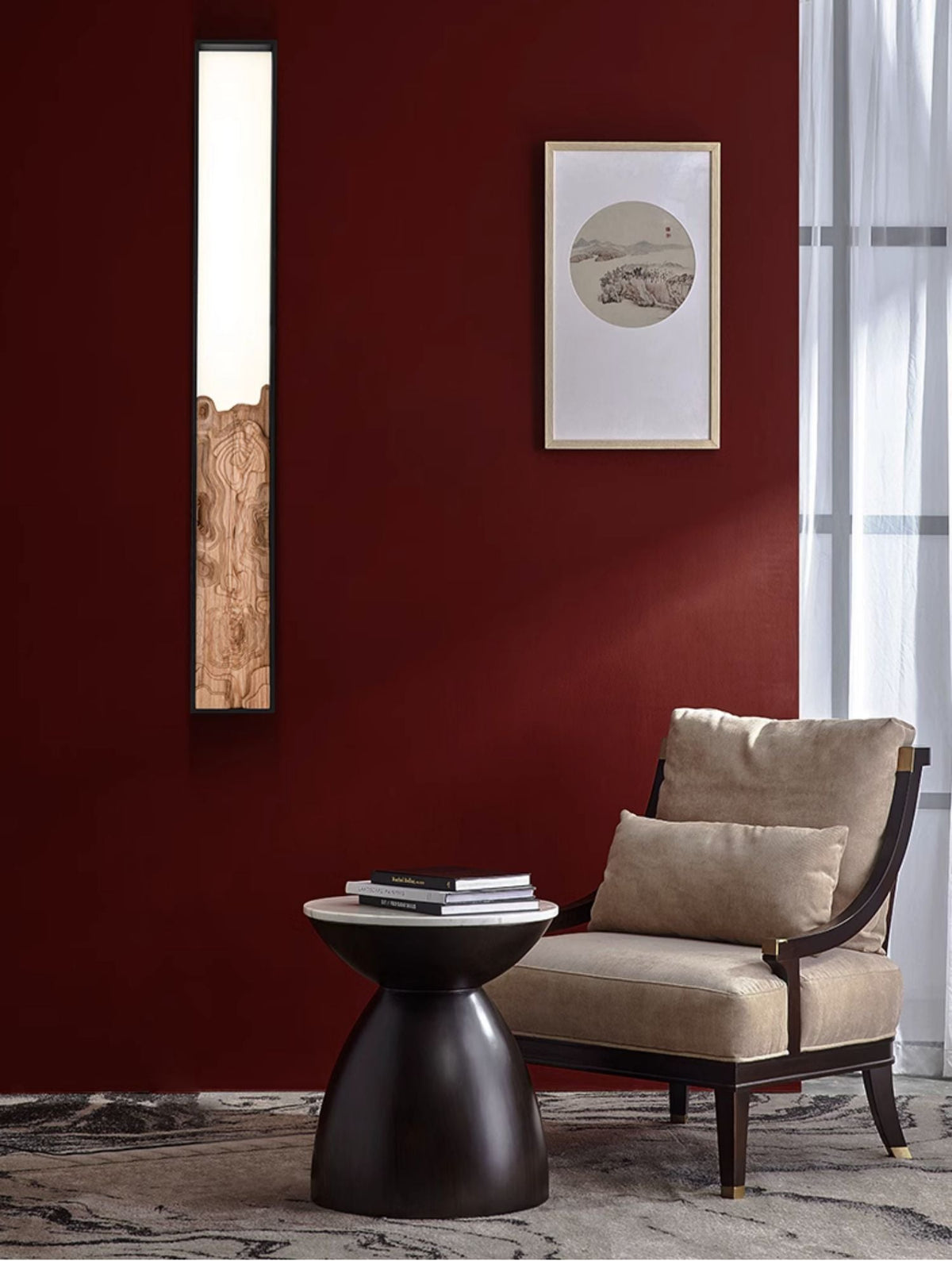 Elaalielle Veil Topographic Lumen wandlamp