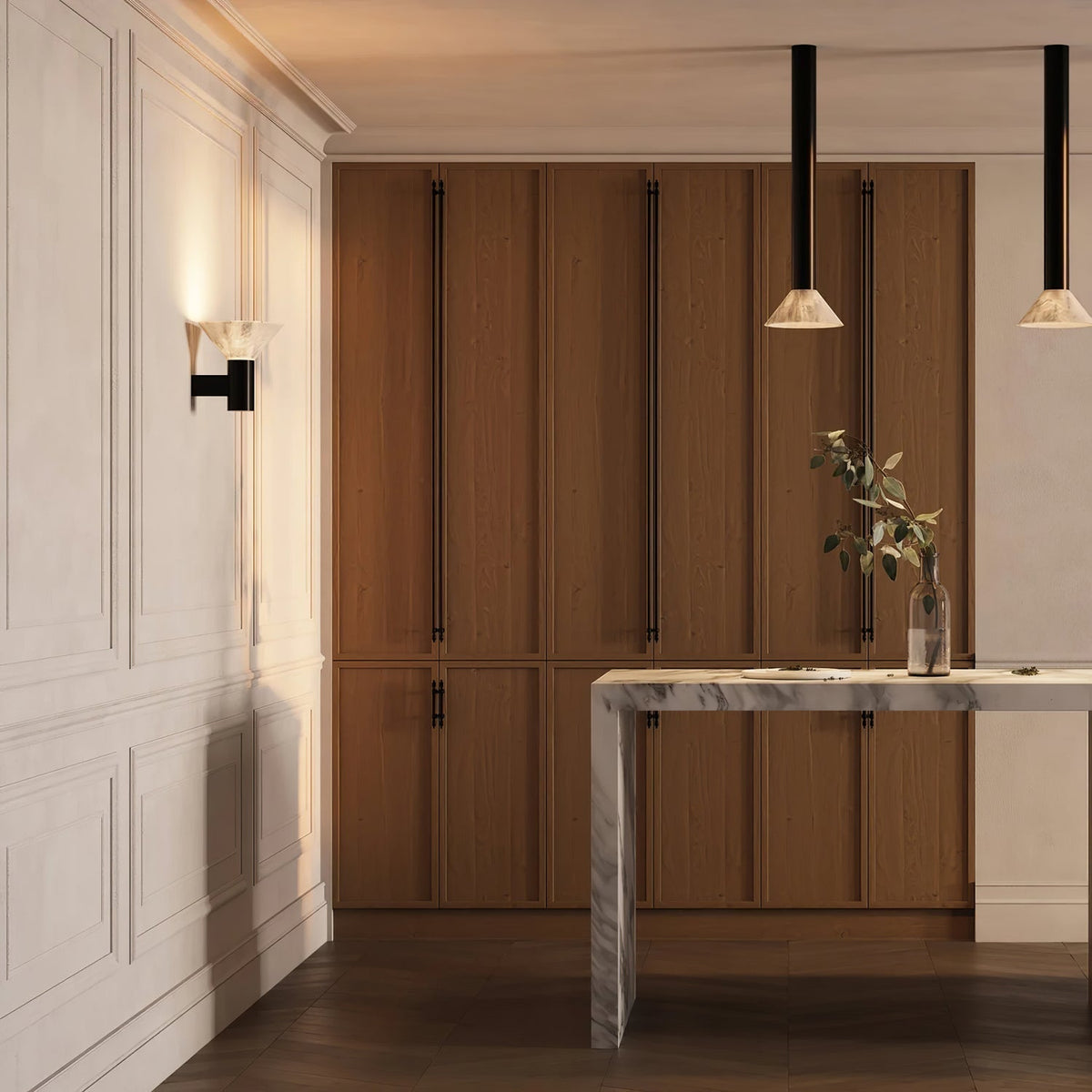 Rino hanglamp albasten wandlamp