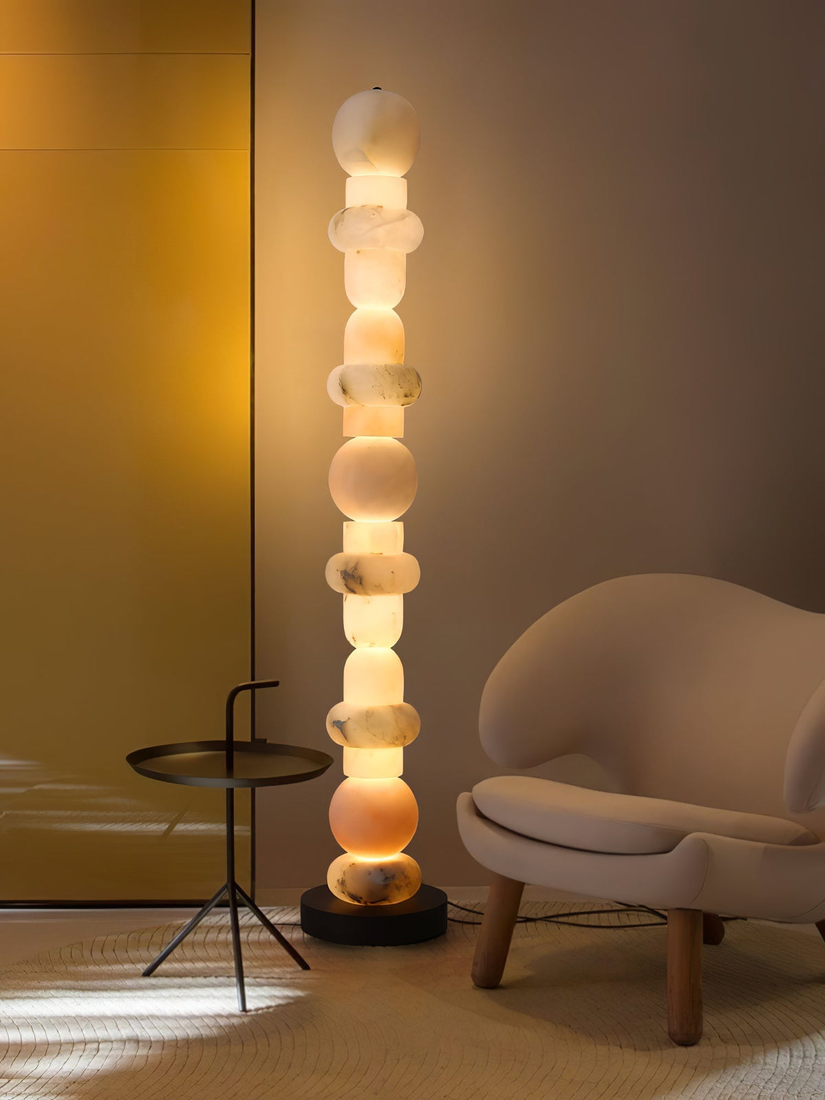 Nostix albasten vloerlamp