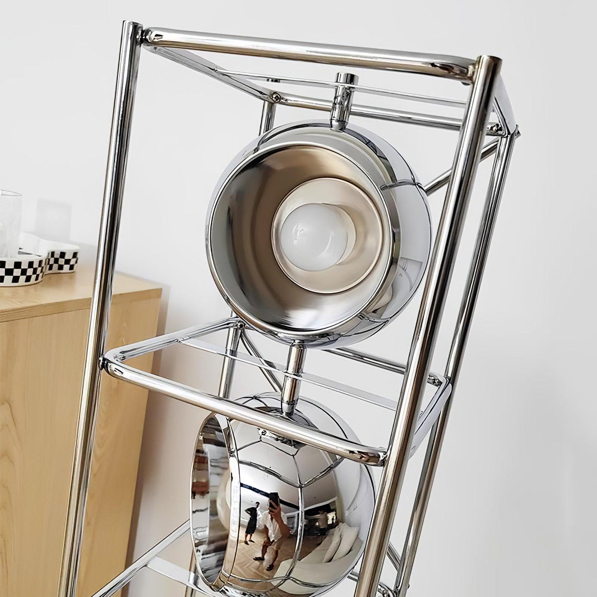 Halvor industriële vloerlamp