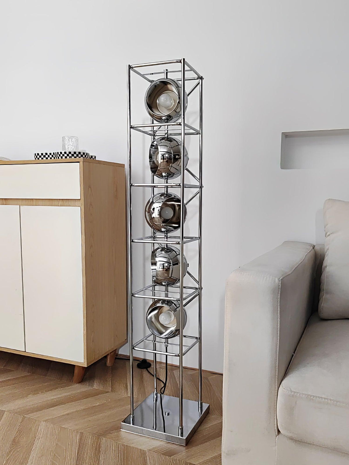 Halvor industriële vloerlamp