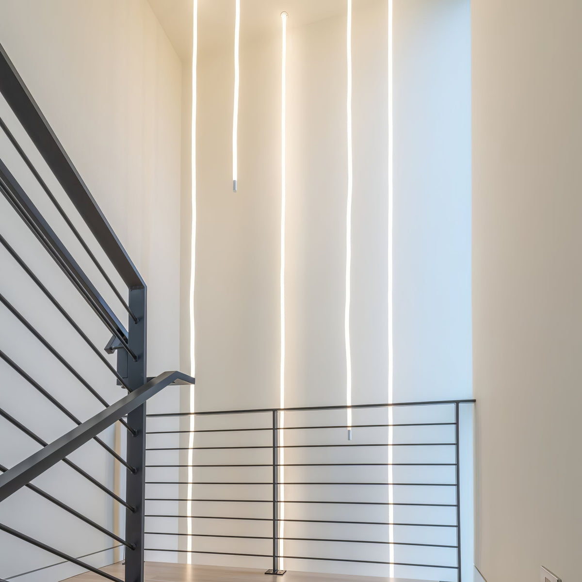 Fenris Hanglamp Flexibele boog Siliconen Messing