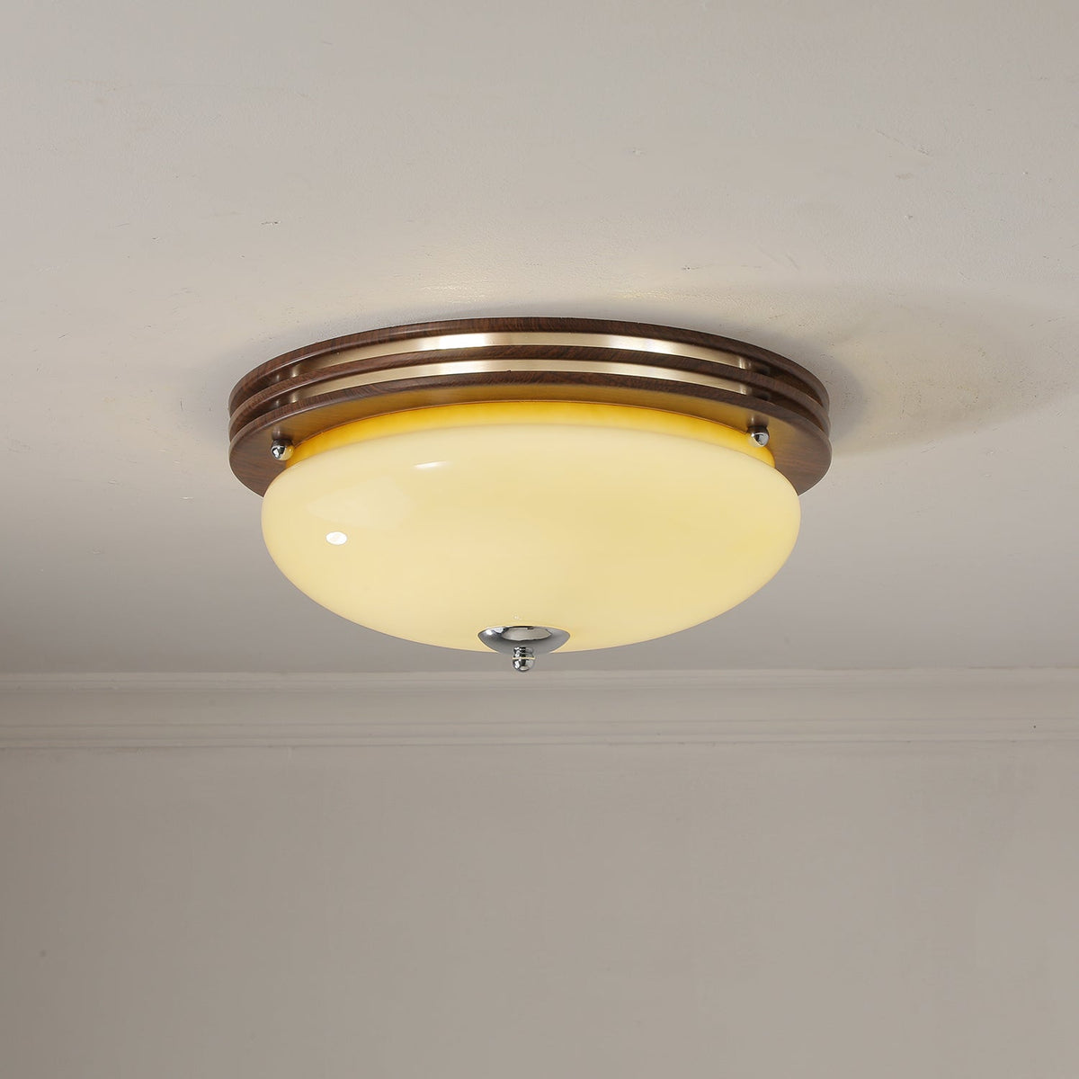 Lysilarae Noordse kunst Klassieke bolglas plafondlamp van glas