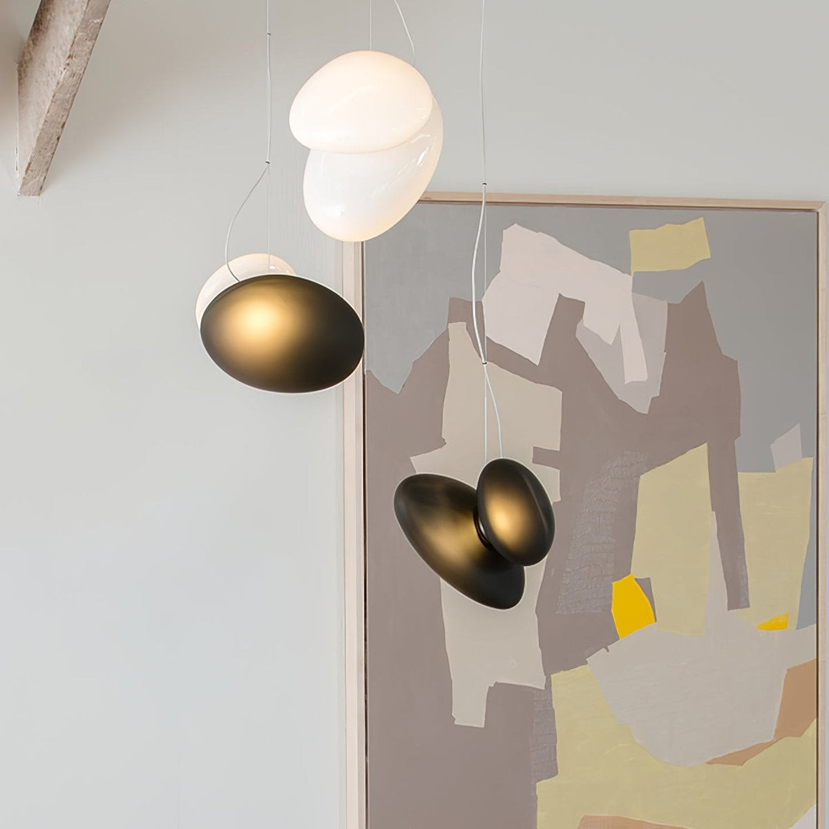 Mervan matglas hanglamp