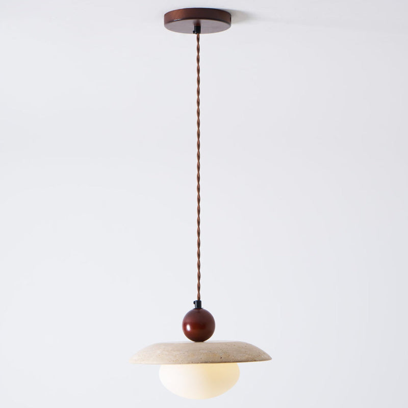 Seroaya travertin hanglamp Zes Stijl