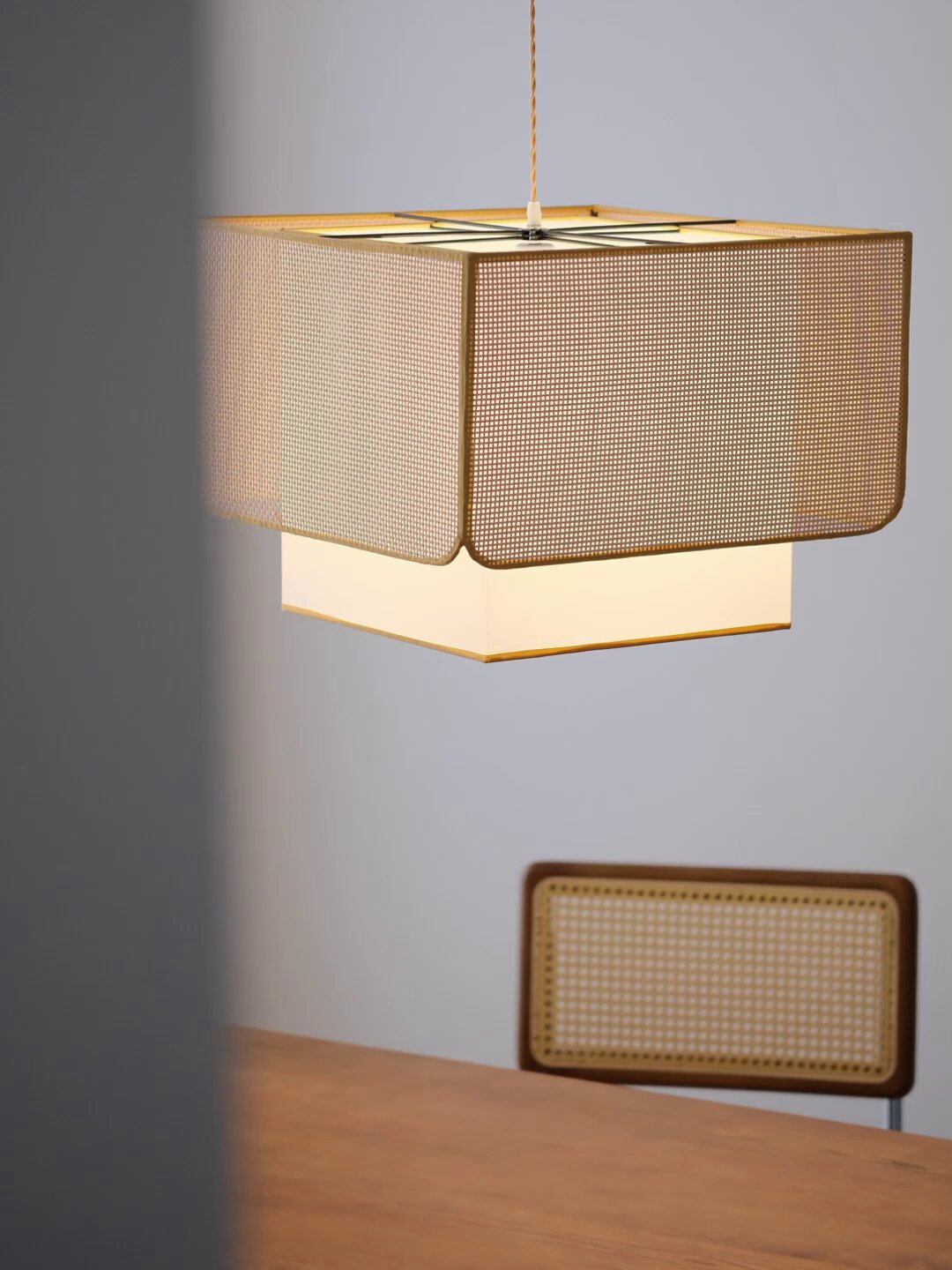 Yarrowford Geweven rotan hanglamp