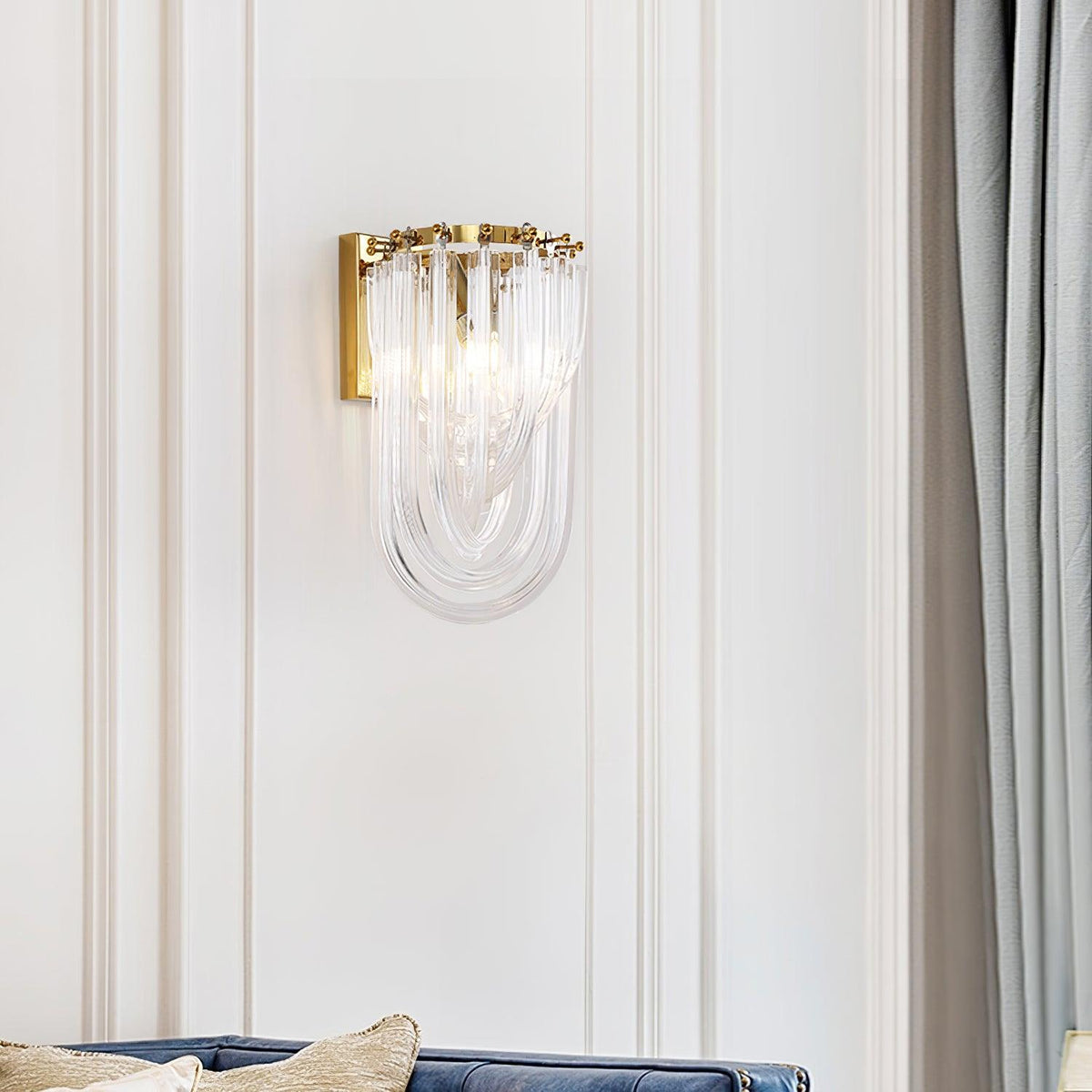 Aurelix Trevi glas wandlamp