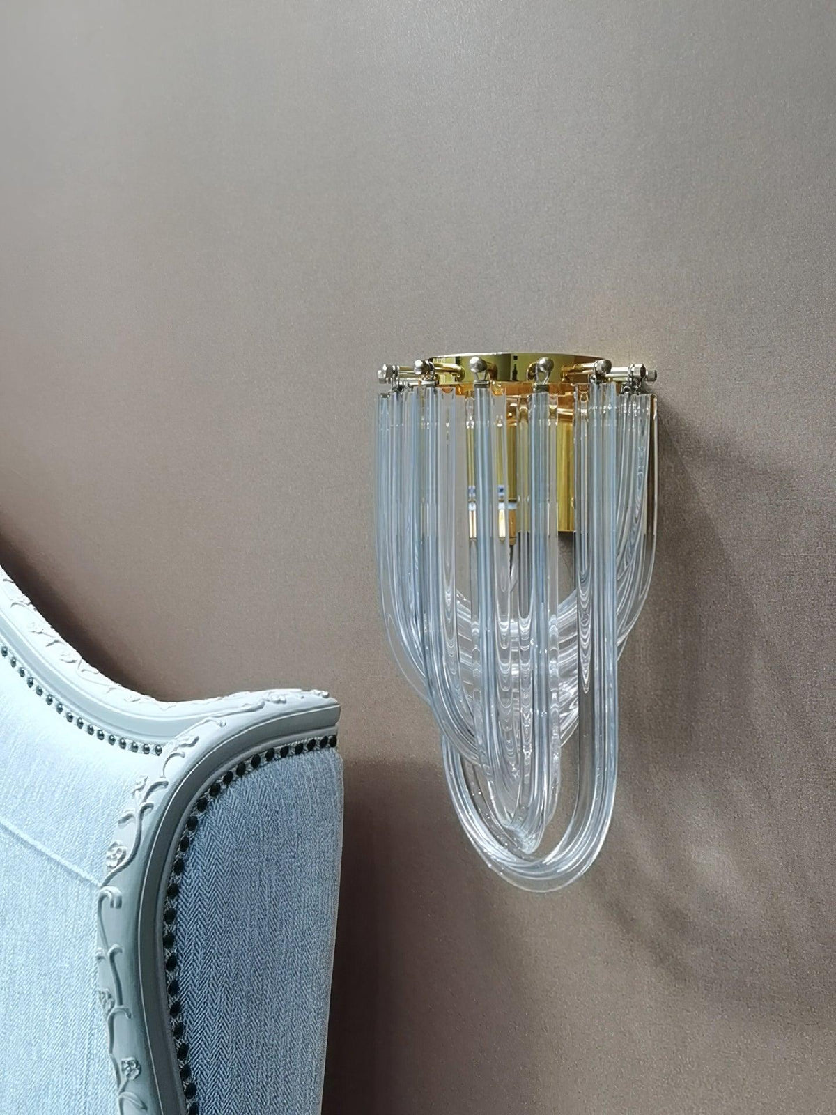 Aurelix Trevi glas wandlamp