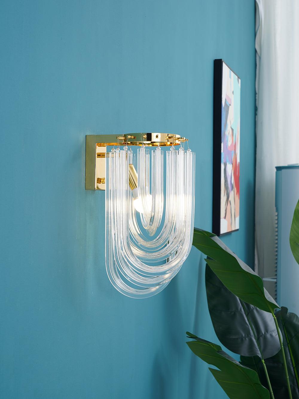 Aurelix Trevi glas wandlamp