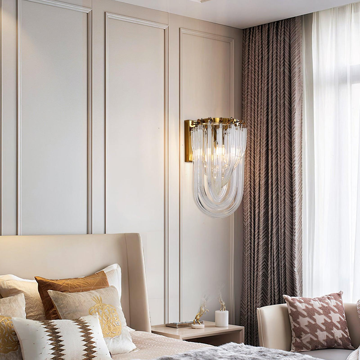 Aurelix Trevi glas wandlamp