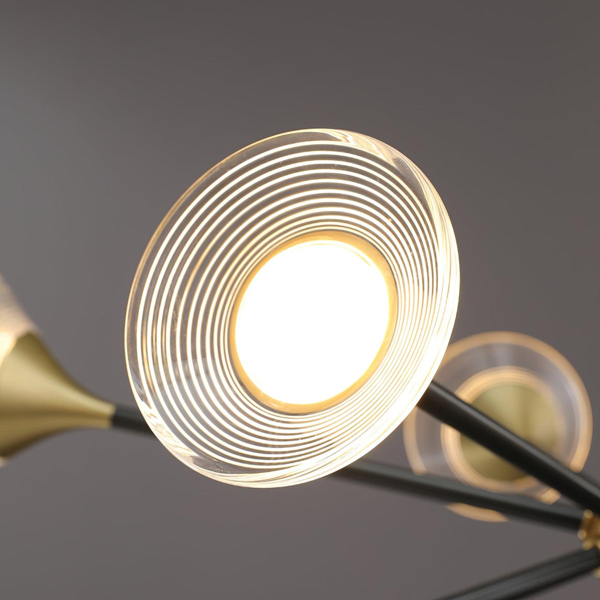 Myzoraris Mid Century Modern glas kroonluchter