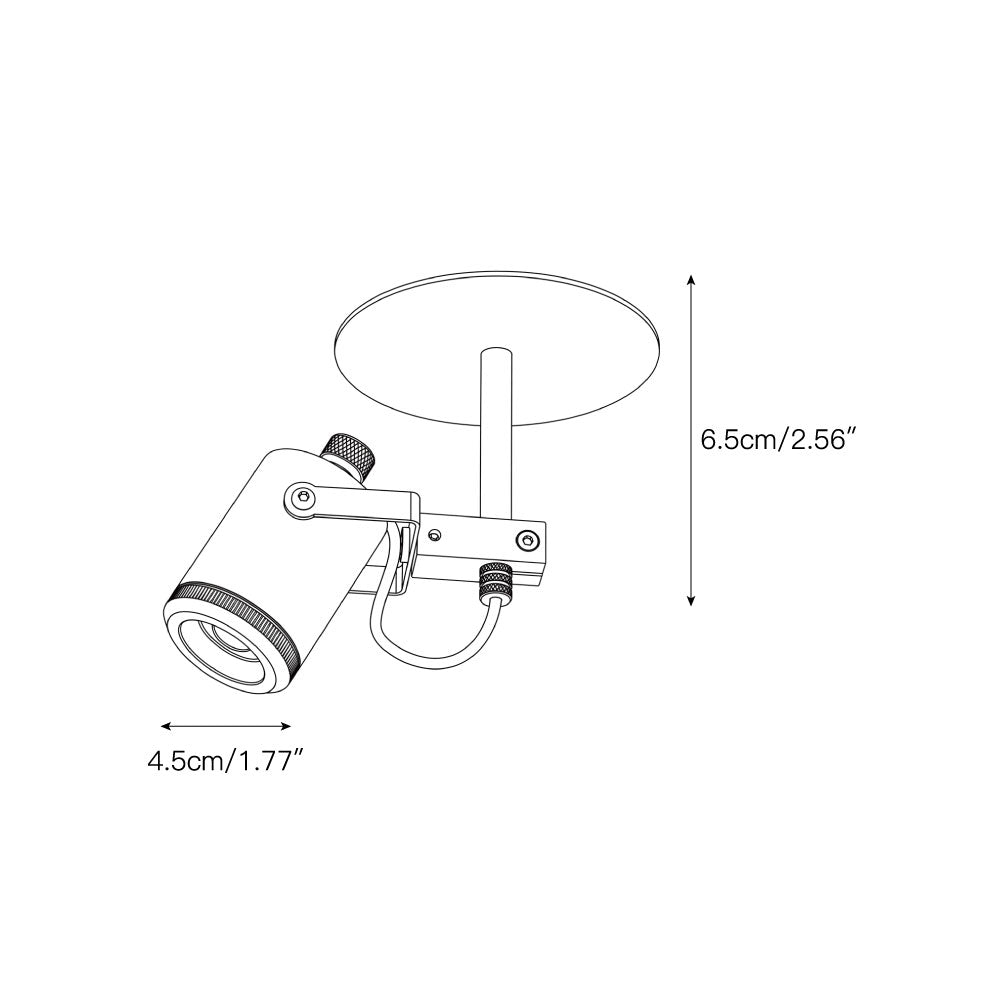 Triton Kael Focus LED vlakke plafondlamp
