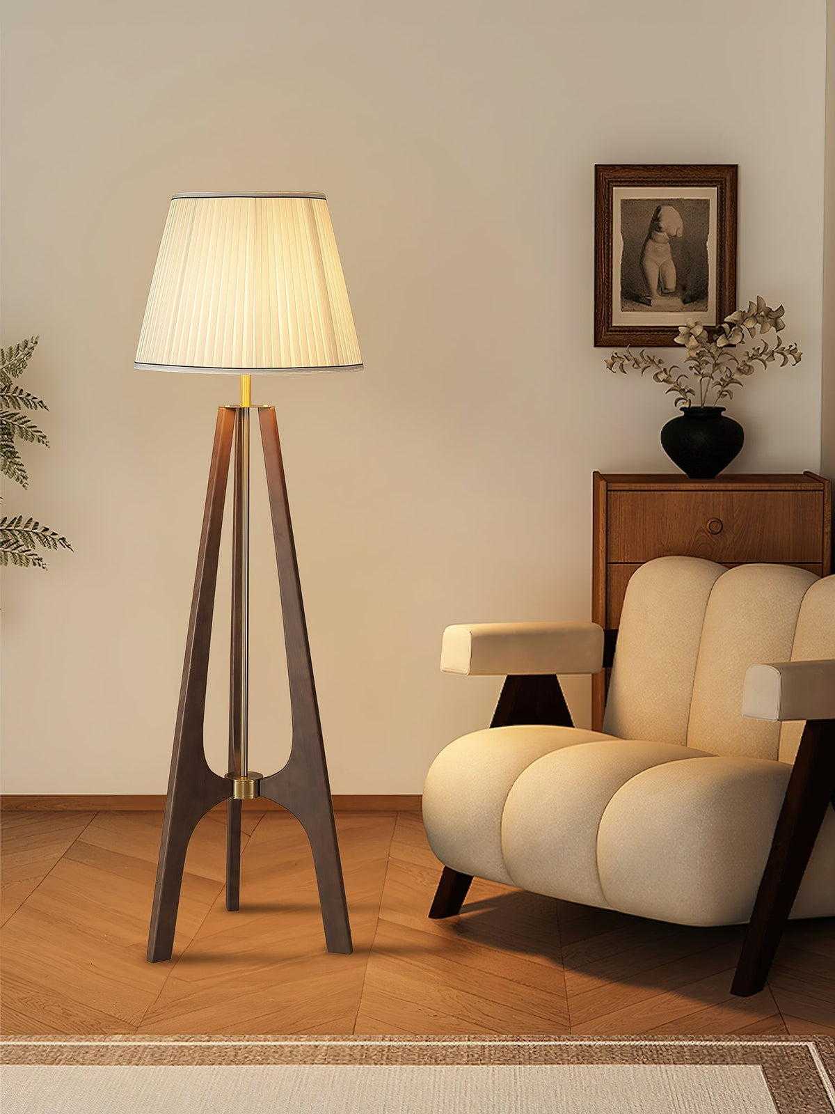 Halvyn Tripod vloerlamp