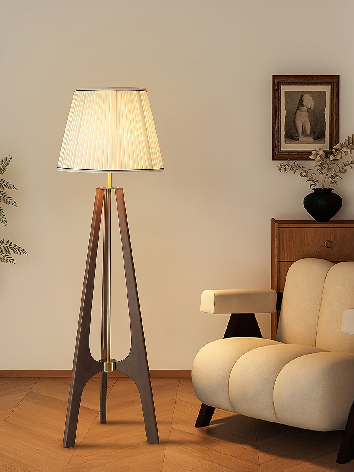 Halvyn Tripod vloerlamp