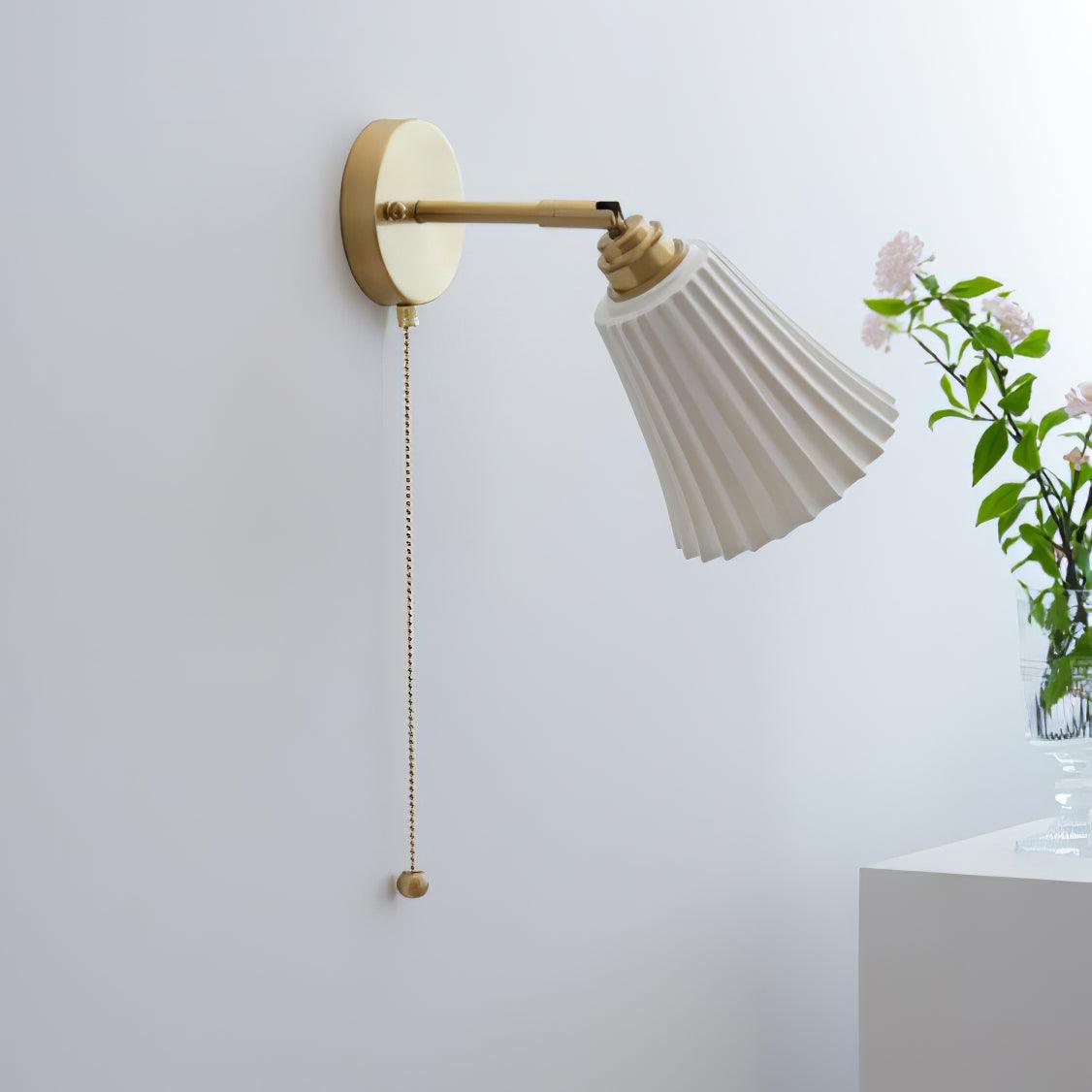 Nominex Vintage wandlamp van keramiek