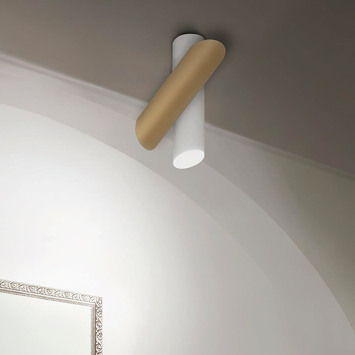 Teu Moderne plafondlamp met minimalistische buizen