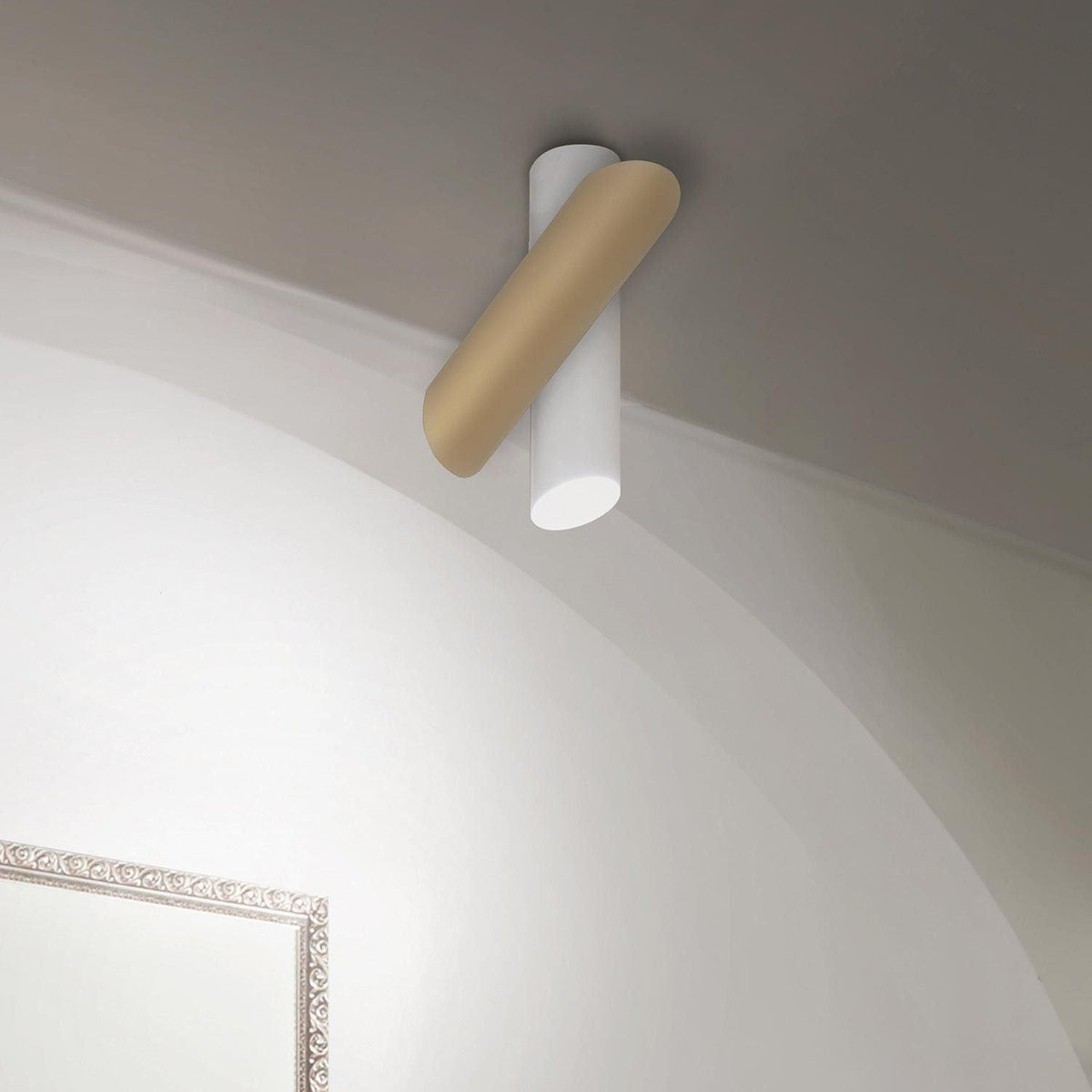 Teu Moderne plafondlamp met minimalistische buizen