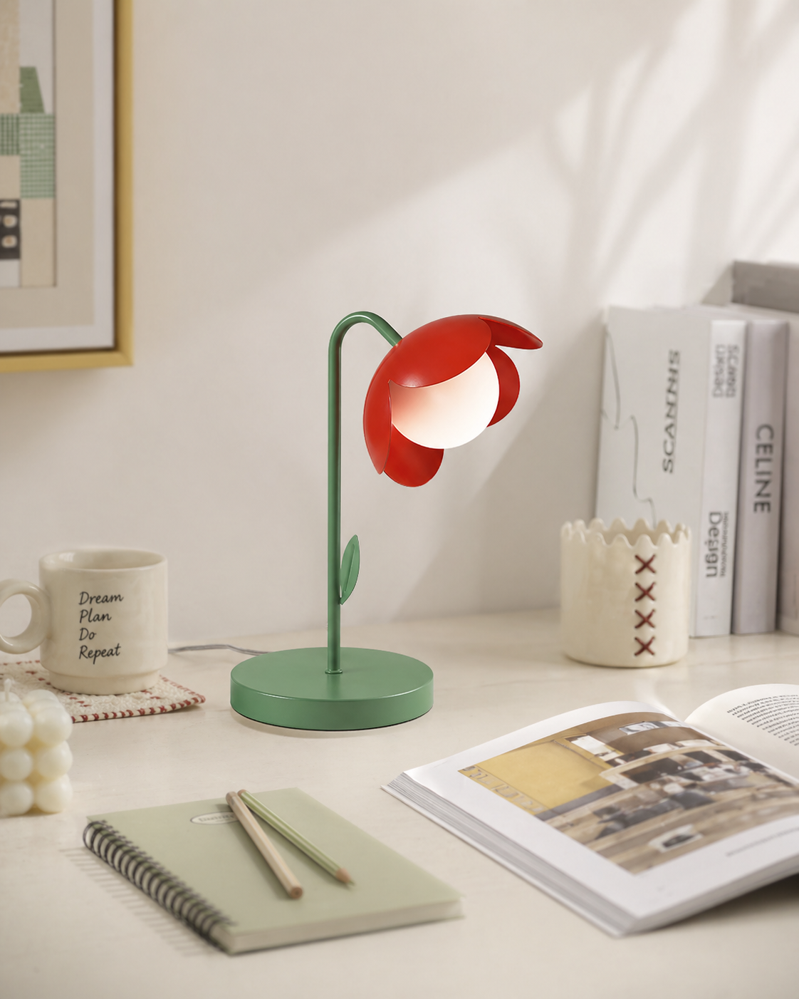 Tulip tafellamp