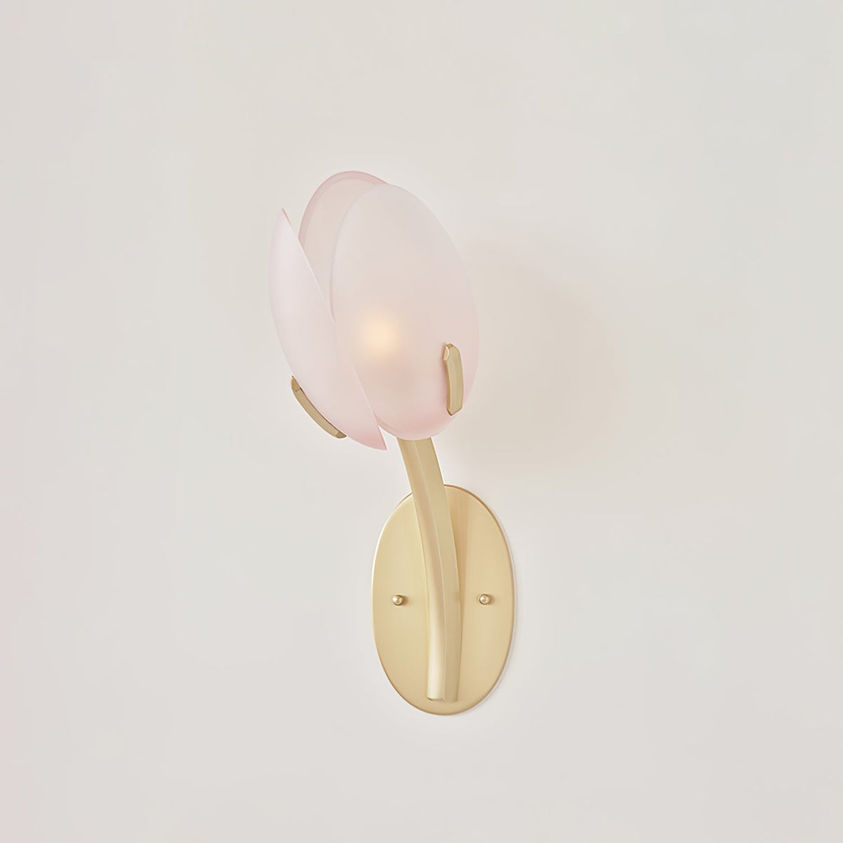 Jovell Noordse kunst Bloemblaad wandlamp van glas