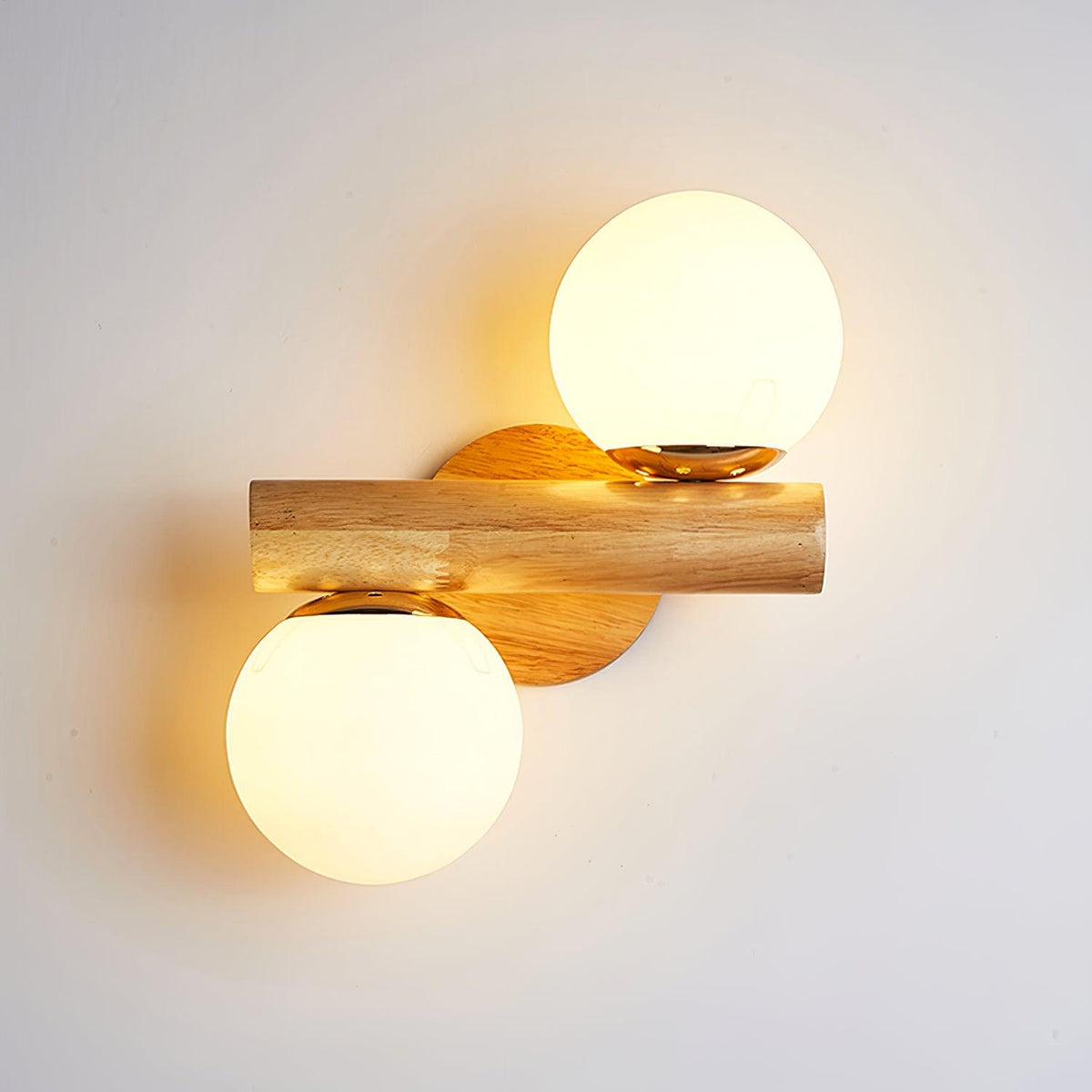 Fioran Hout Scandinavische wandlamp