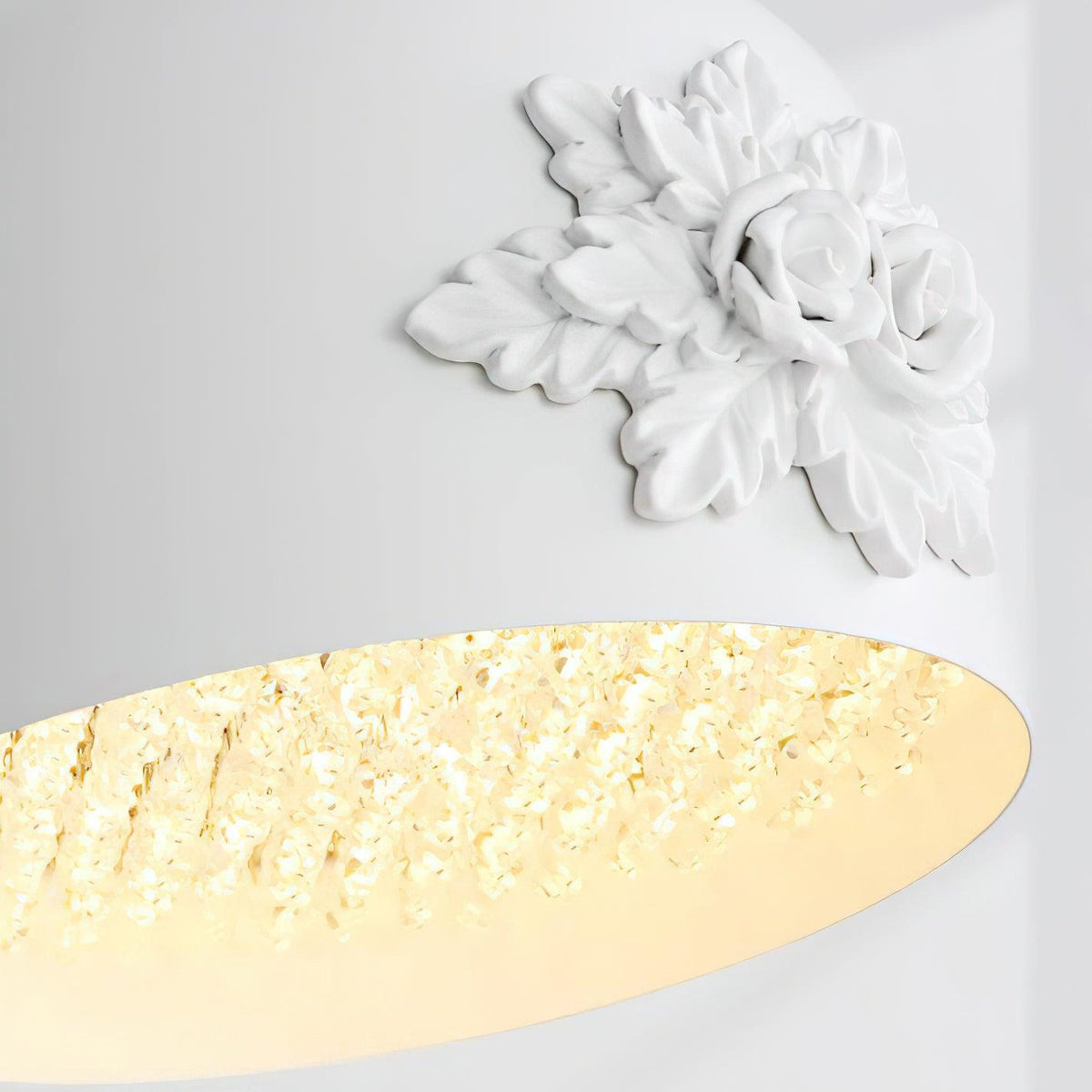 Solstice Minimalistische wandlamp van hars