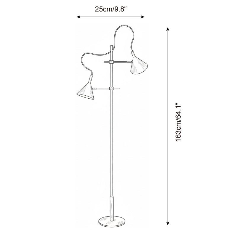 Elaeira vloerlamp