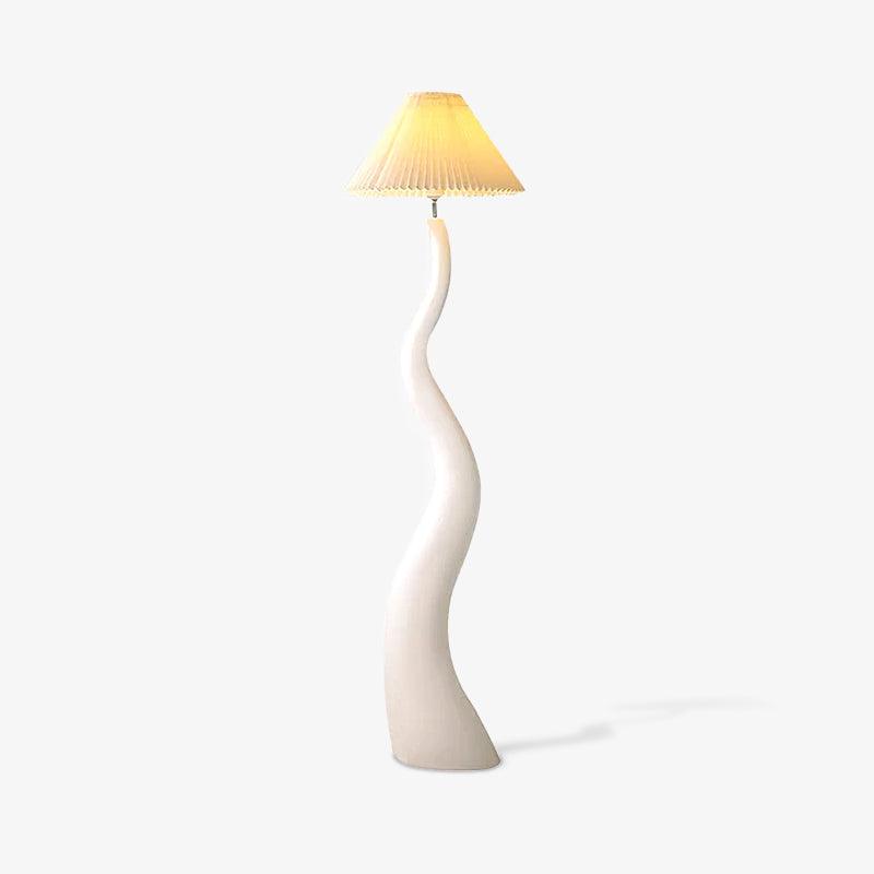 Bexyn vloerlamp van hars en stof