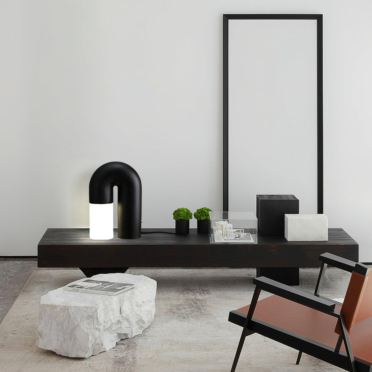 Arch Houten tafellamp