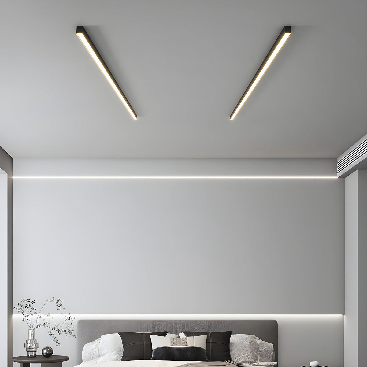 Somino plafondlamp lineair ultra-slim minimalistisch functioneel